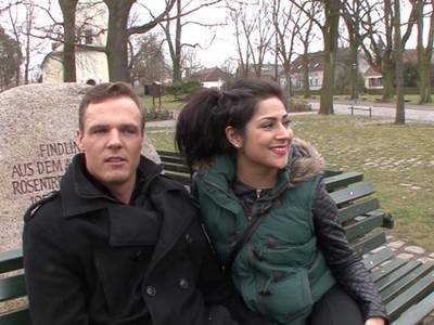 Echtes Deutsches Paar beim hemmungslosen Bumsen